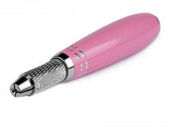 Манипула  для микроблейдинга односторонняя для круглых игл телескопическая (розовая)