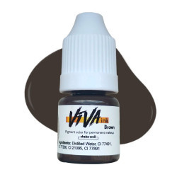 4 ml Пигмент Viva ink Eyes №2 Brown