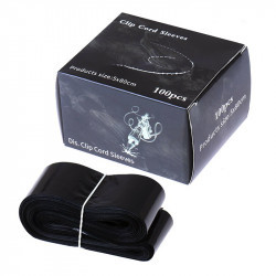 Бар'єрний захист Clip Cord Sleeves Black (100 шт) 50 * 800 мм