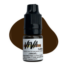 6 ml Пігмент Viva ink Eyebrows №4 "Coffee"