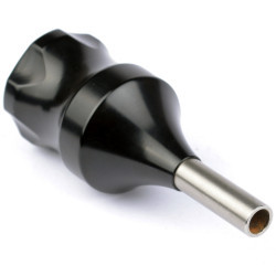 Тату держатель чёрный 28 мм