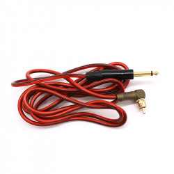 Клип-корд AVA Snake King Pure copper RCA (Red) изогнутый (L)