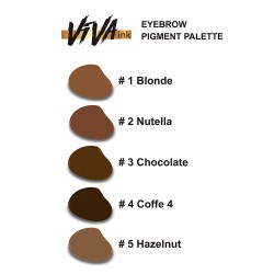 6 ml Пигмент Viva ink Eyebrows № 2 "Nutella" [Годен до 01.12.2026]