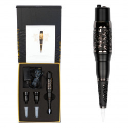 Машинка для перманентного татуажа Bella Dragon BM-8 (Black-Silver)