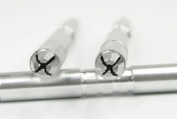 Манипула для микроблейдинга односторонняя универсальная (серебряная)