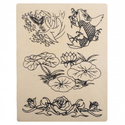 Тренировочный коврик с рисунками Fish