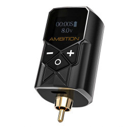 Беспроводной блок питания Ambition Kuark Wireless Tattoo Power Supply LONG (black)