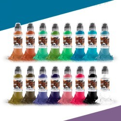 SET - 30 ml World Famous [16 Color Ink #1]