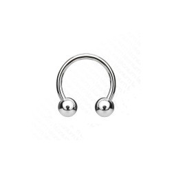 Циркуляр титановый с внутренней резьбой, 1.6×8 мм, шарики 5 мм