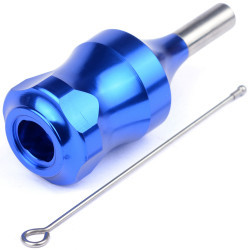 Модульний тримач синій 30 мм з штовхачем