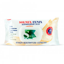 Салфетки дезинфекционные бесспиртовые SOLNEX FENIX, 108 шт