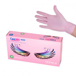 Упаковка перчаток Care365 L (розовые 50 пар)