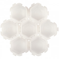 Емкости для пигментов соты БЕЛЫЕ