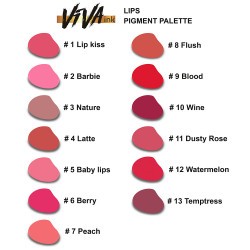 6 ml Пигмент Viva ink Lips № 8 "Flush" [Годен до 01.12.2026]